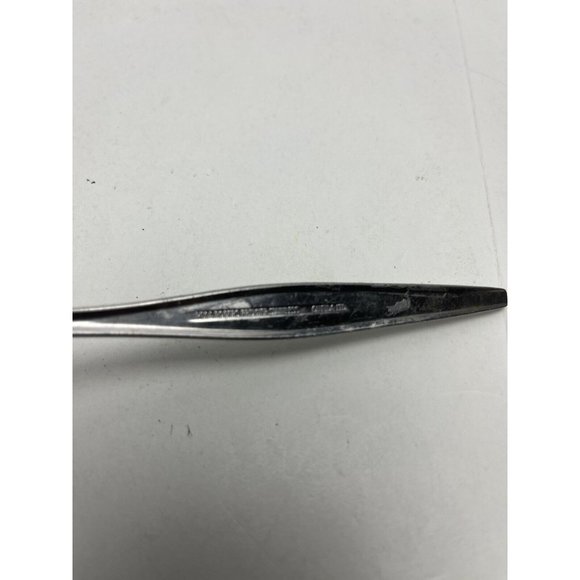 Wm A Rogers Vintage Oneida Pie Cake Server Rare Slotted Pattern Stainless Steel - Picture 5 of 6